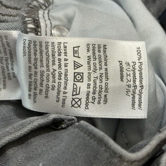 J. Crew Toothpick Skinny Leg Jeans Women 30T Gray Polka Dot Pockets Stretch K47 - Picture 13 of 16